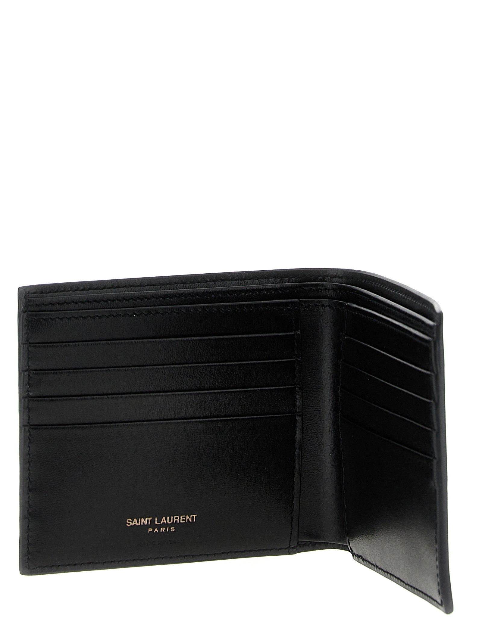 Saint Laurent Black Calfskin Wallet Curated Luxury Accessories by Orvyn