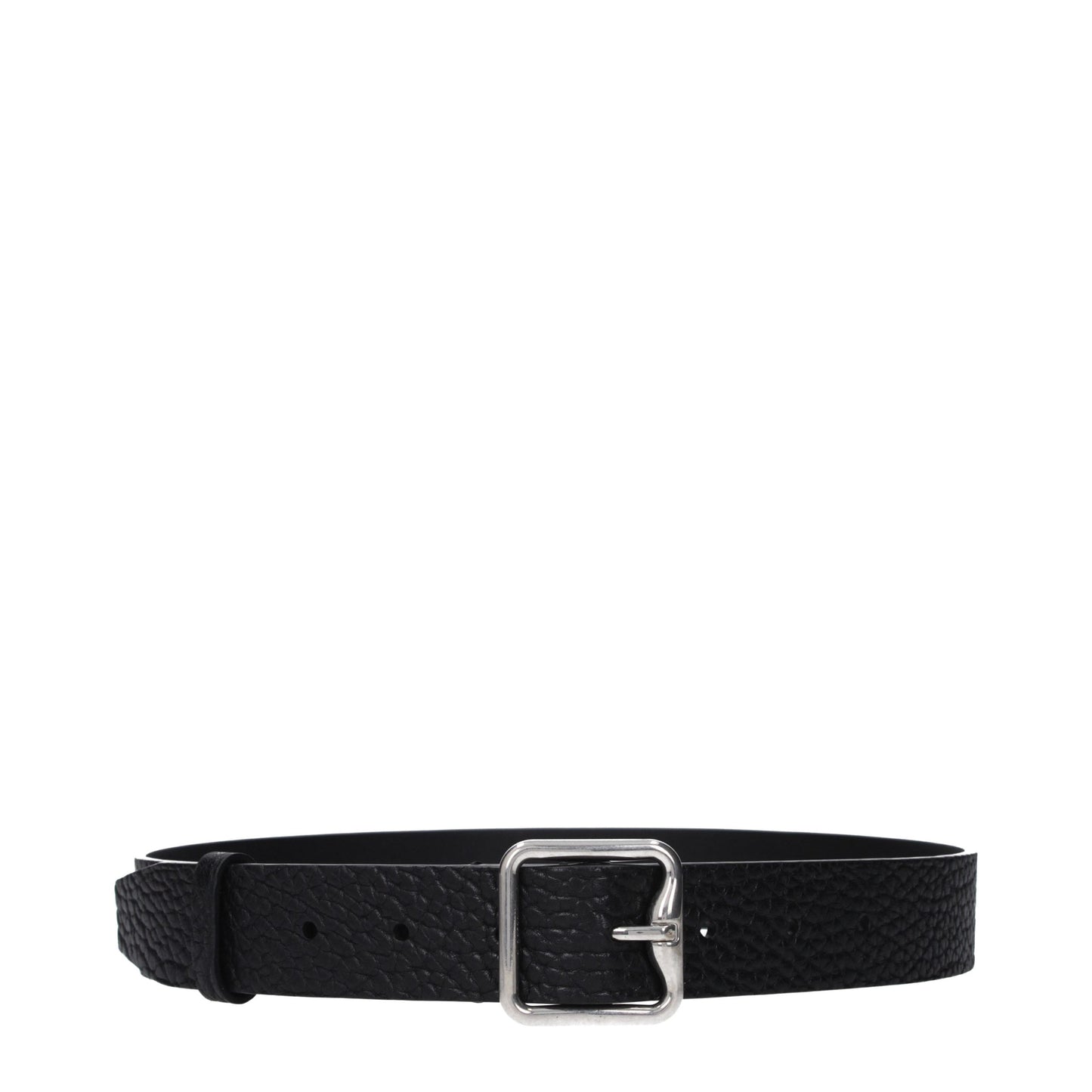 Burberry Black Leather Regular Belt Curated Luxury Accessories by Orvyn