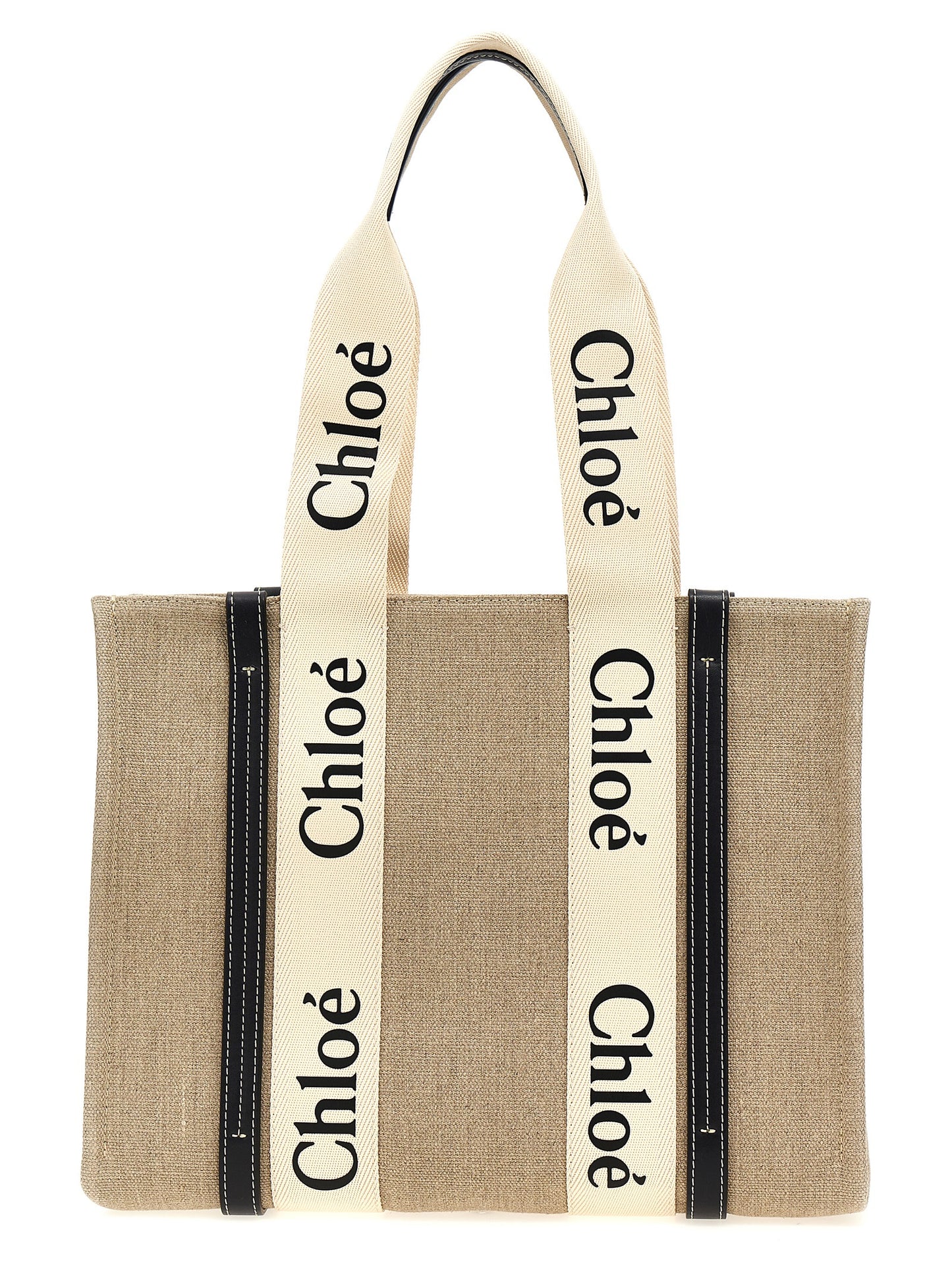 Chloé Beige Calfskin Tote Bag Curated Luxury Accessories by Orvyn
