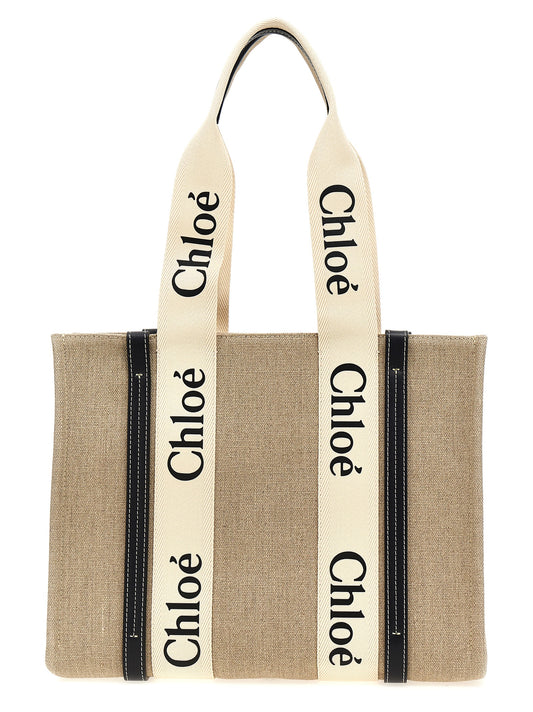 Chloé Beige Calfskin Tote Bag Curated Luxury Accessories by Orvyn