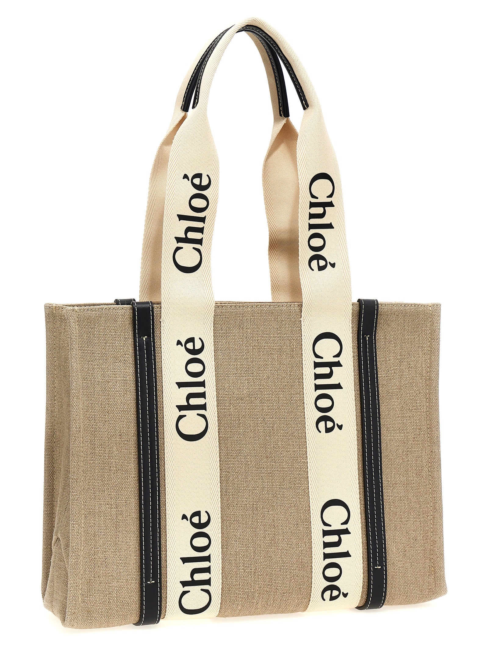Chloé Beige Calfskin Tote Bag Curated Luxury Accessories by Orvyn
