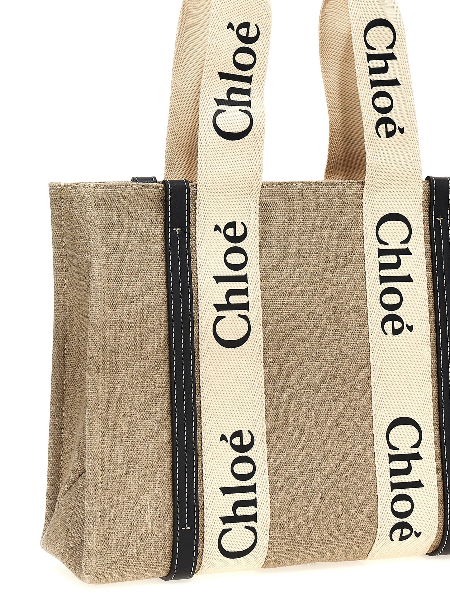 Chloé Beige Calfskin Tote Bag Curated Luxury Accessories by Orvyn