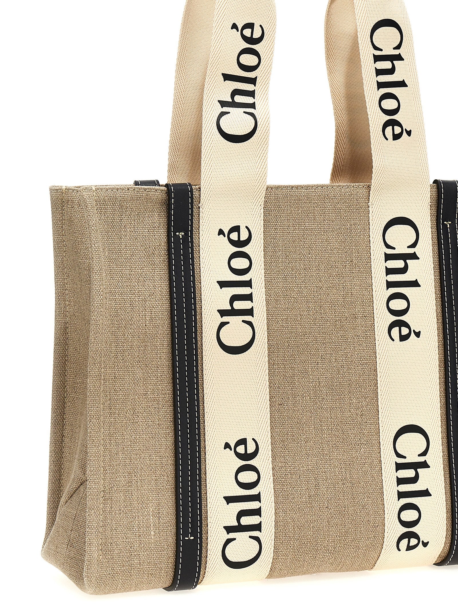 Chloé Beige Calfskin Tote Bag Curated Luxury Accessories by Orvyn