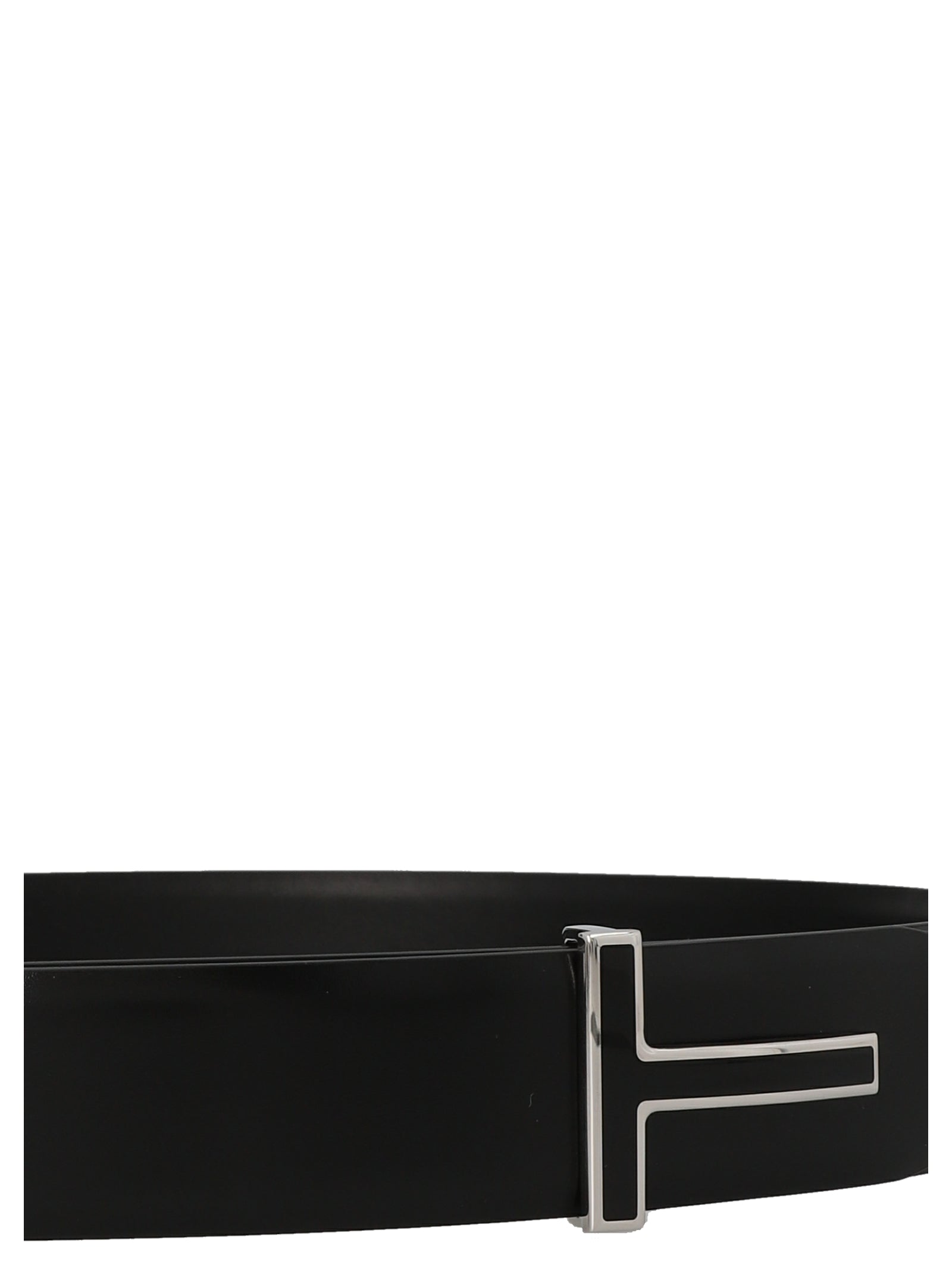 Tom Ford Black Calfskin Regular Belt Curated Luxury Accessories by Orvyn