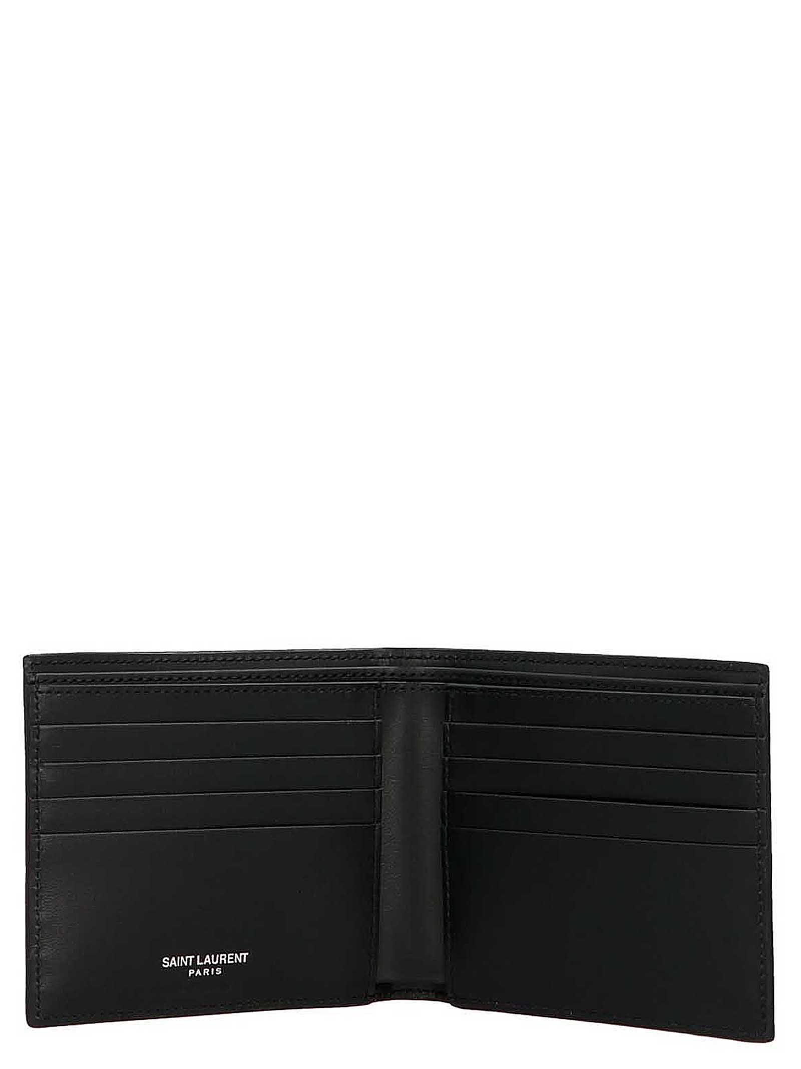 Saint Laurent Black Calfskin Wallet Curated Luxury Accessories by Orvyn