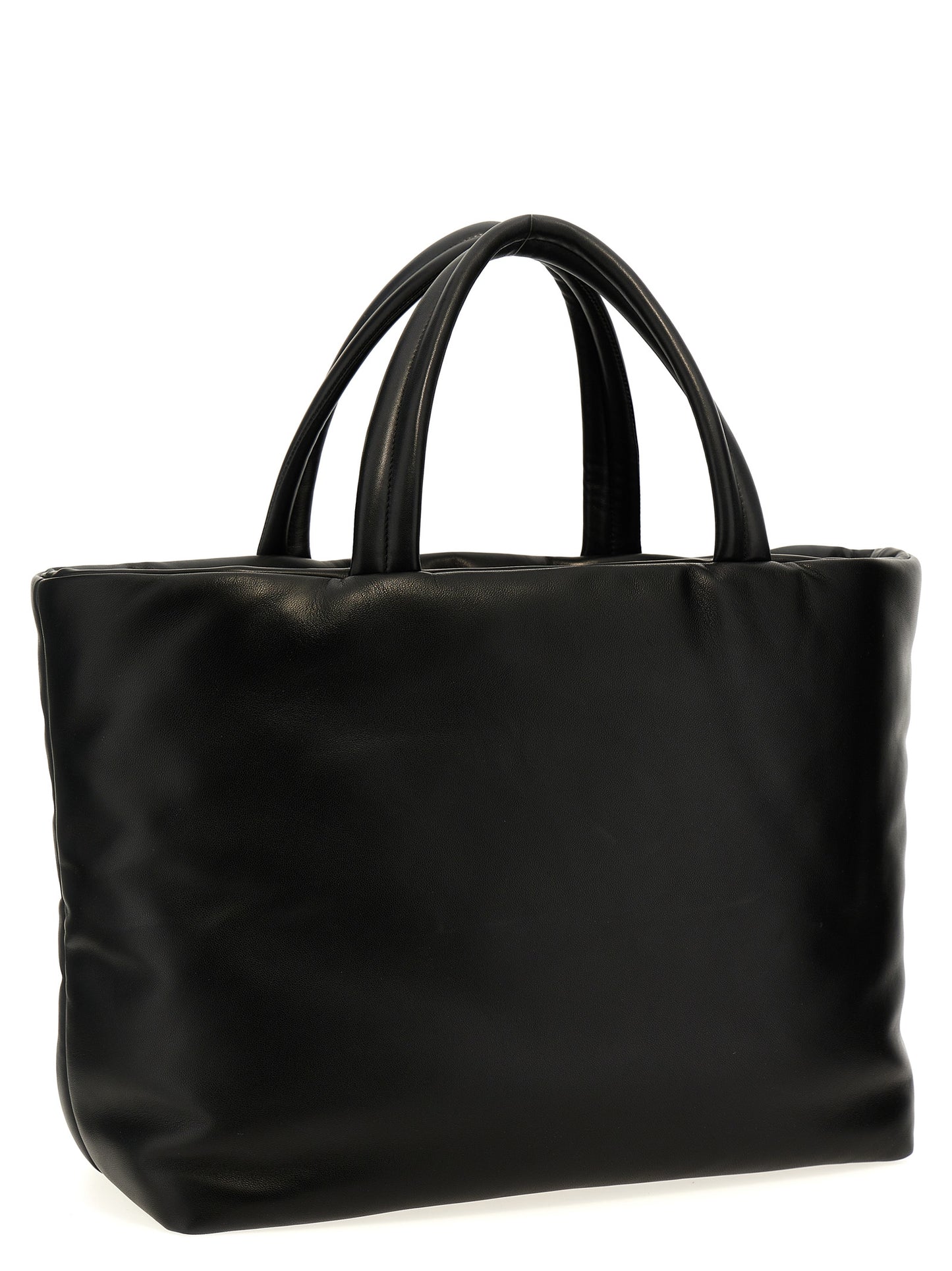 Saint Laurent Black Lamb Leather Tote Bag Curated Luxury Accessories by Orvyn