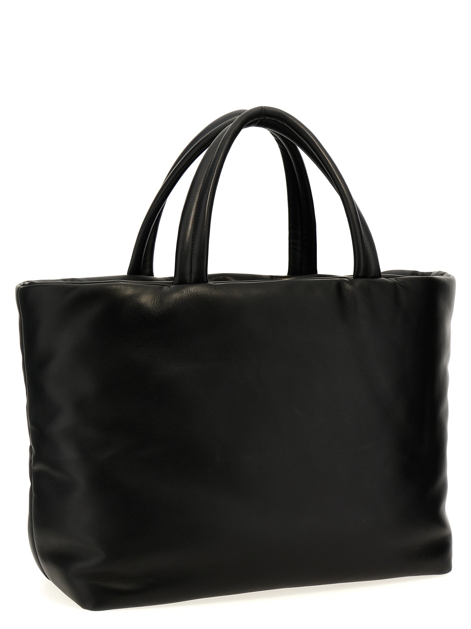 Saint Laurent Black Lamb Leather Tote Bag Curated Luxury Accessories by Orvyn