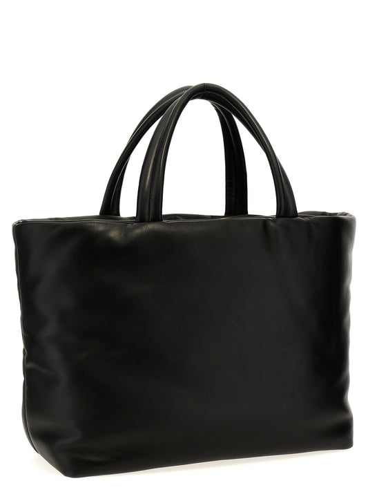 Saint Laurent Black Lamb Leather Tote Bag Curated Luxury Accessories by Orvyn