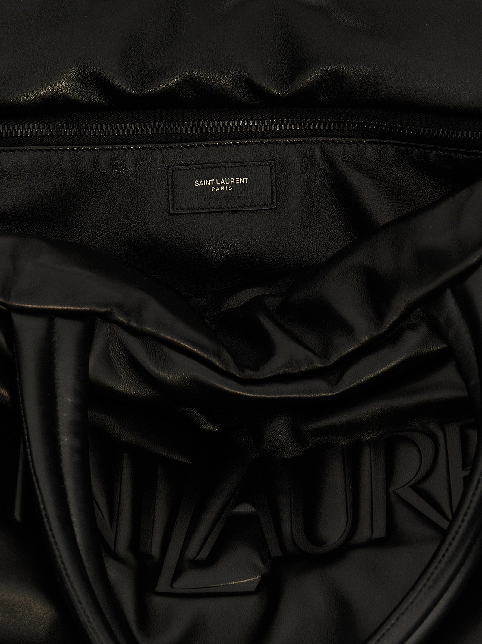 Saint Laurent Black Lamb Leather Tote Bag Curated Luxury Accessories by Orvyn