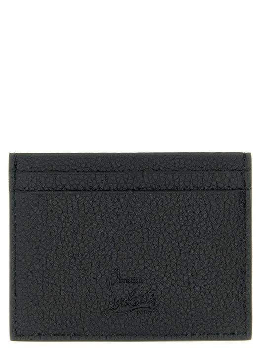 Christian Louboutin Black Calfskin Cardholder Curated Luxury Accessories by Orvyn