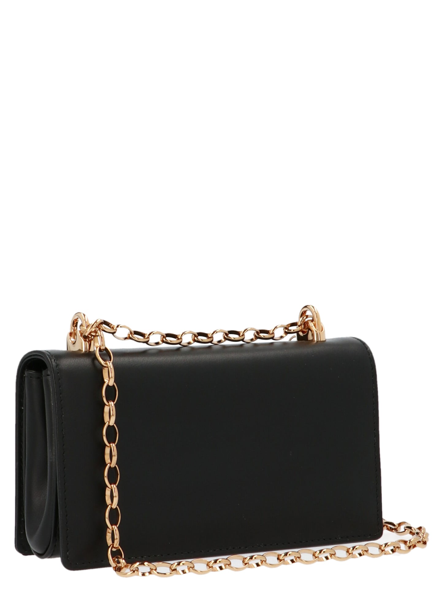 Dolce & Gabbana Black Calfskin Crossbody Bag Curated Luxury Accessories by Orvyn