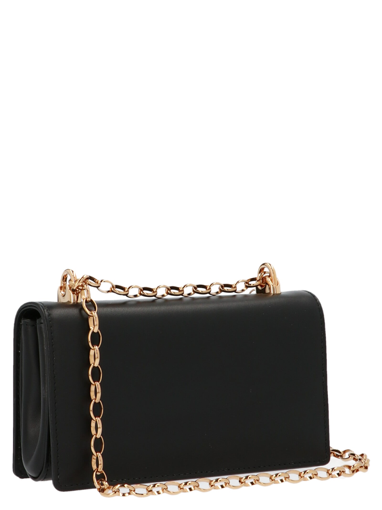 Dolce & Gabbana Black Calfskin Crossbody Bag Curated Luxury Accessories by Orvyn
