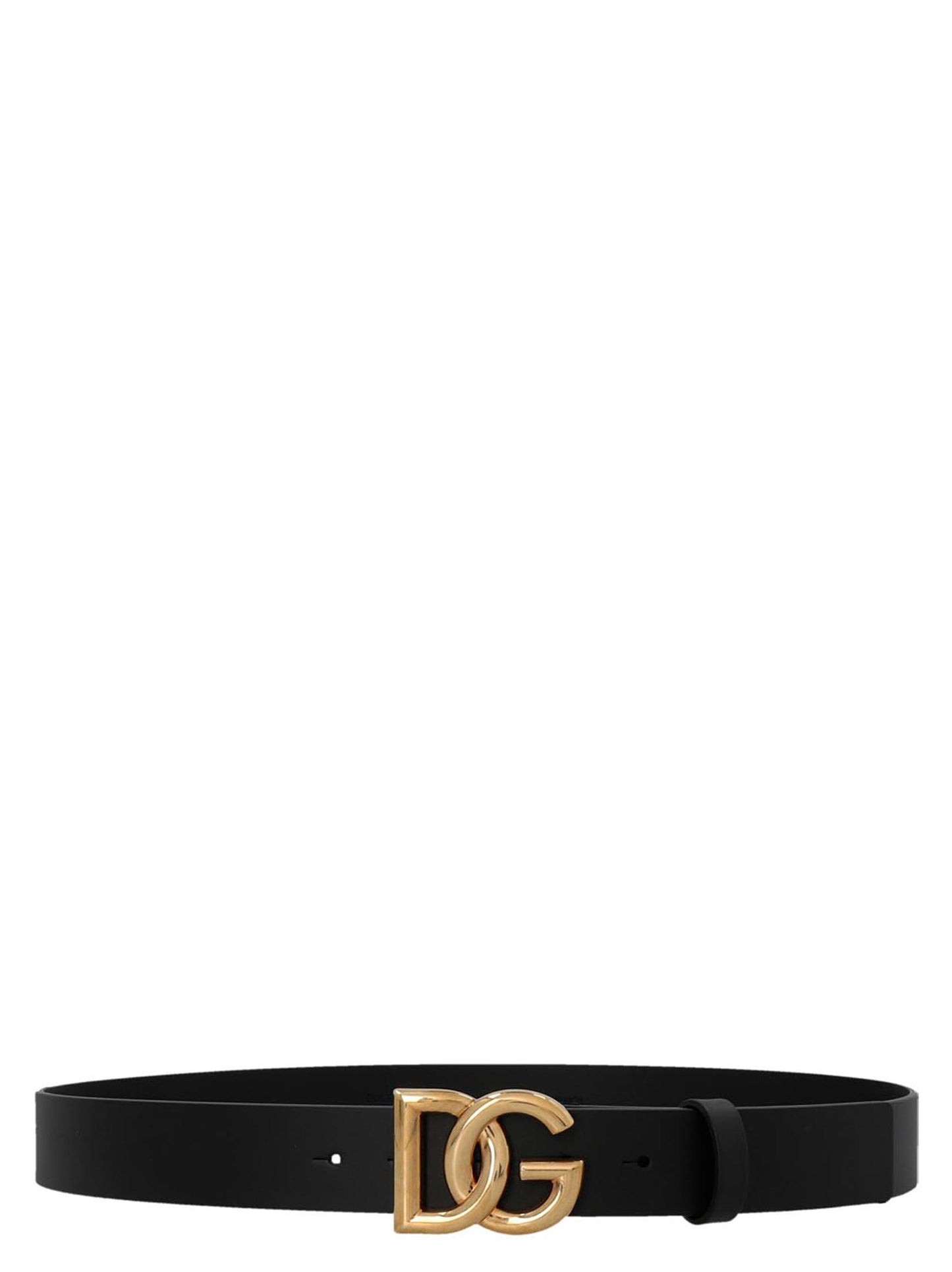 Dolce & Gabbana Black Lamb Leather Regular Belt Curated Luxury Accessories by Orvyn