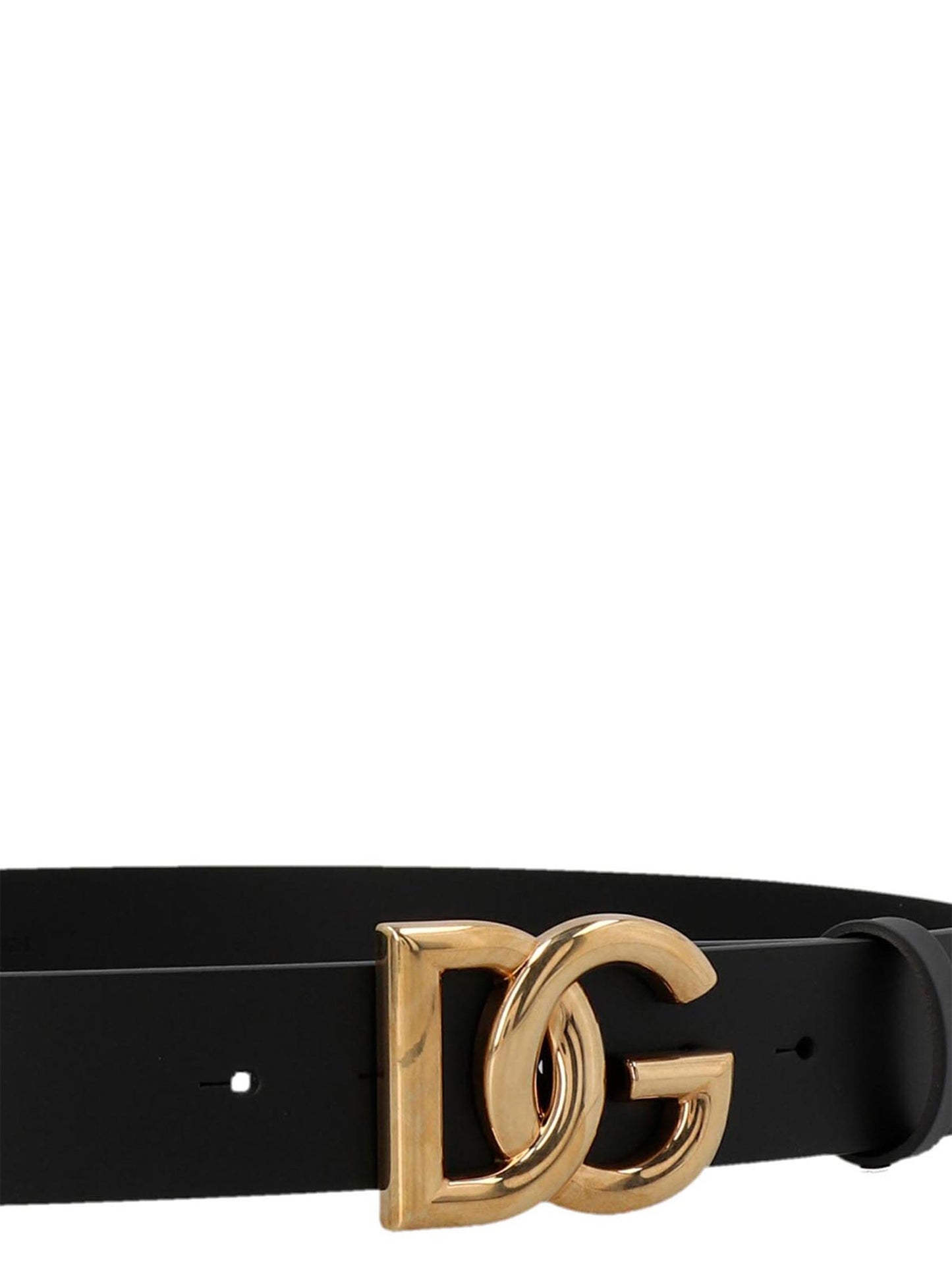 Dolce & Gabbana Black Lamb Leather Regular Belt Curated Luxury Accessories by Orvyn