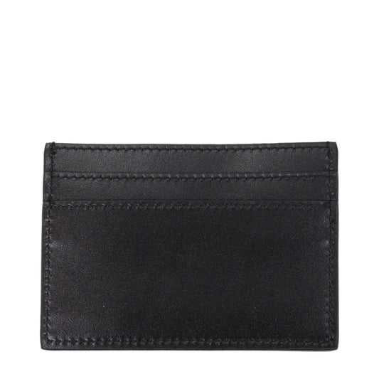 Versace Black Leather Cardholder Curated Luxury Accessories by Orvyn