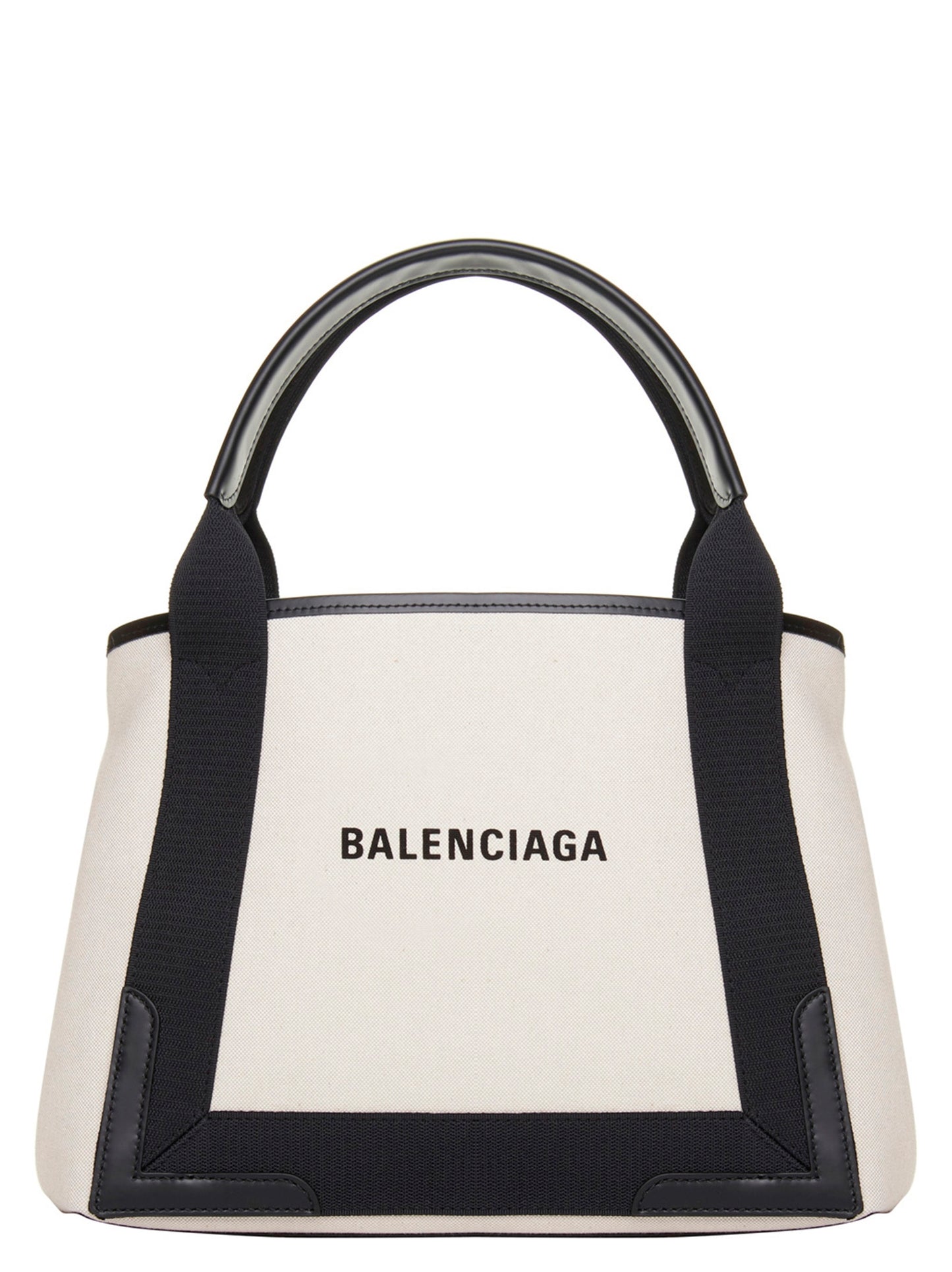 Balenciaga Bicolor Canvas Tote Bag Curated Luxury Accessories by Orvyn