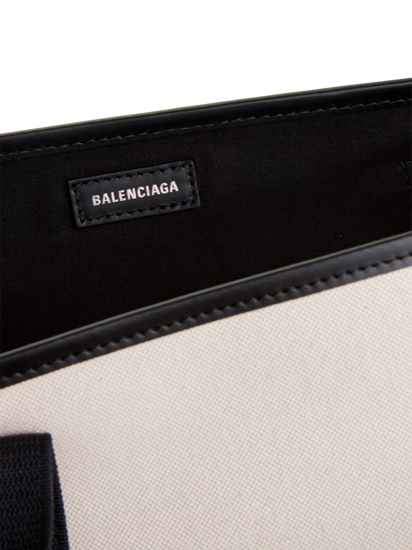Balenciaga Bicolor Canvas Tote Bag Curated Luxury Accessories by Orvyn