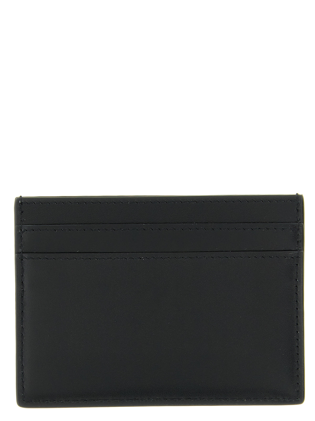 Saint Laurent Black 'Monogramme' Card Holder schwarz