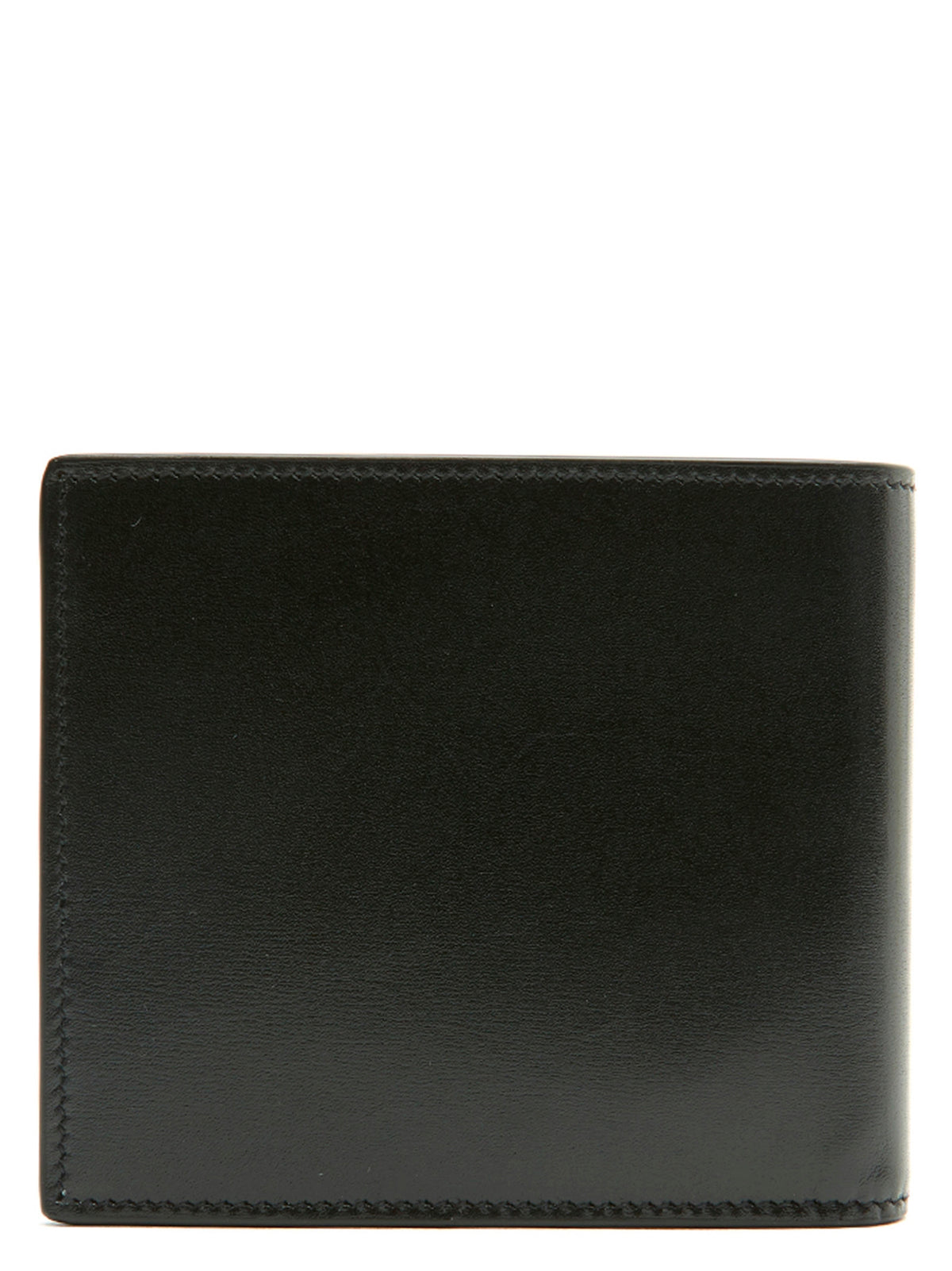 Saint Laurent Black Leather Wallet schwarz