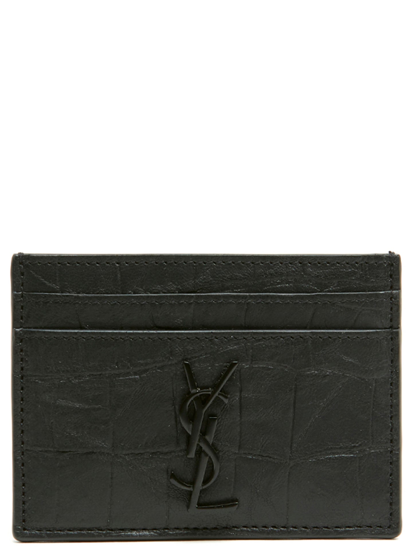 Saint Laurent Black Lambskin Cardholder Curated Luxury Accessories by Orvyn