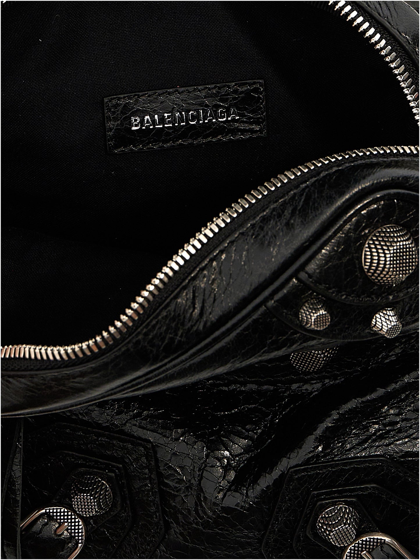 Balenciaga Black Lamb Leather Crossbody Bag Curated Luxury Accessories by Orvyn