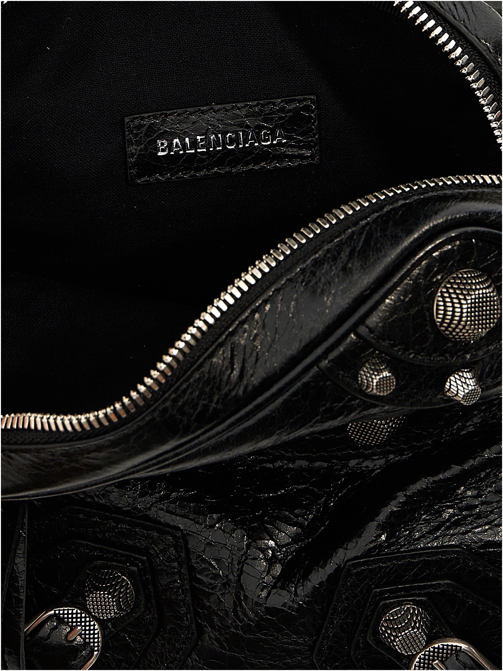 Balenciaga Black Lamb Leather Crossbody Bag Curated Luxury Accessories by Orvyn