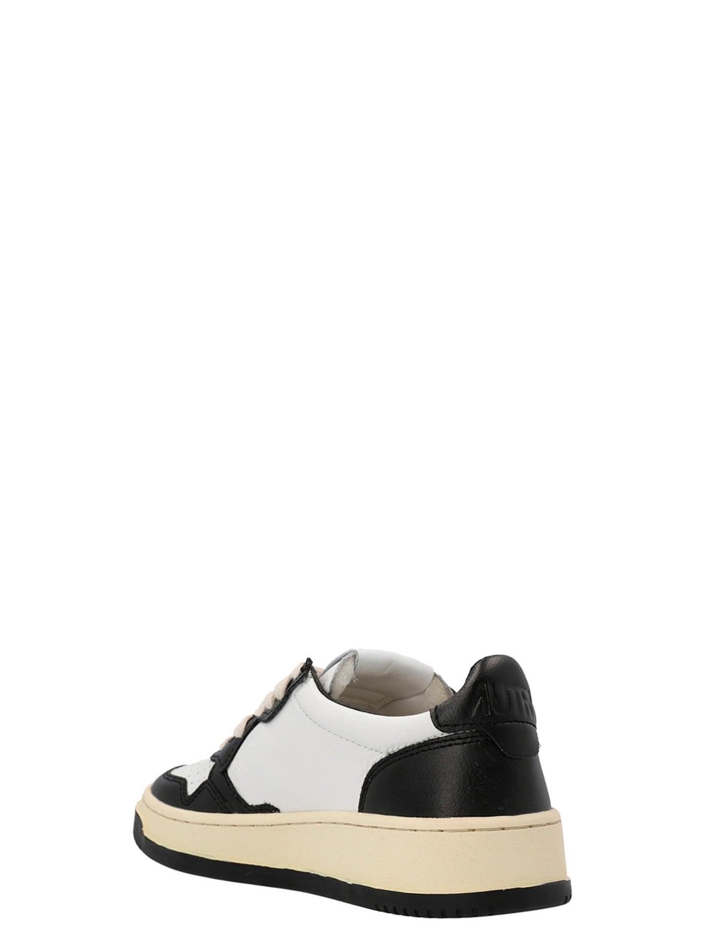 Autry Bicolor Cowhide Low Top Sneakers Curated Luxury Accessories by Orvyn
