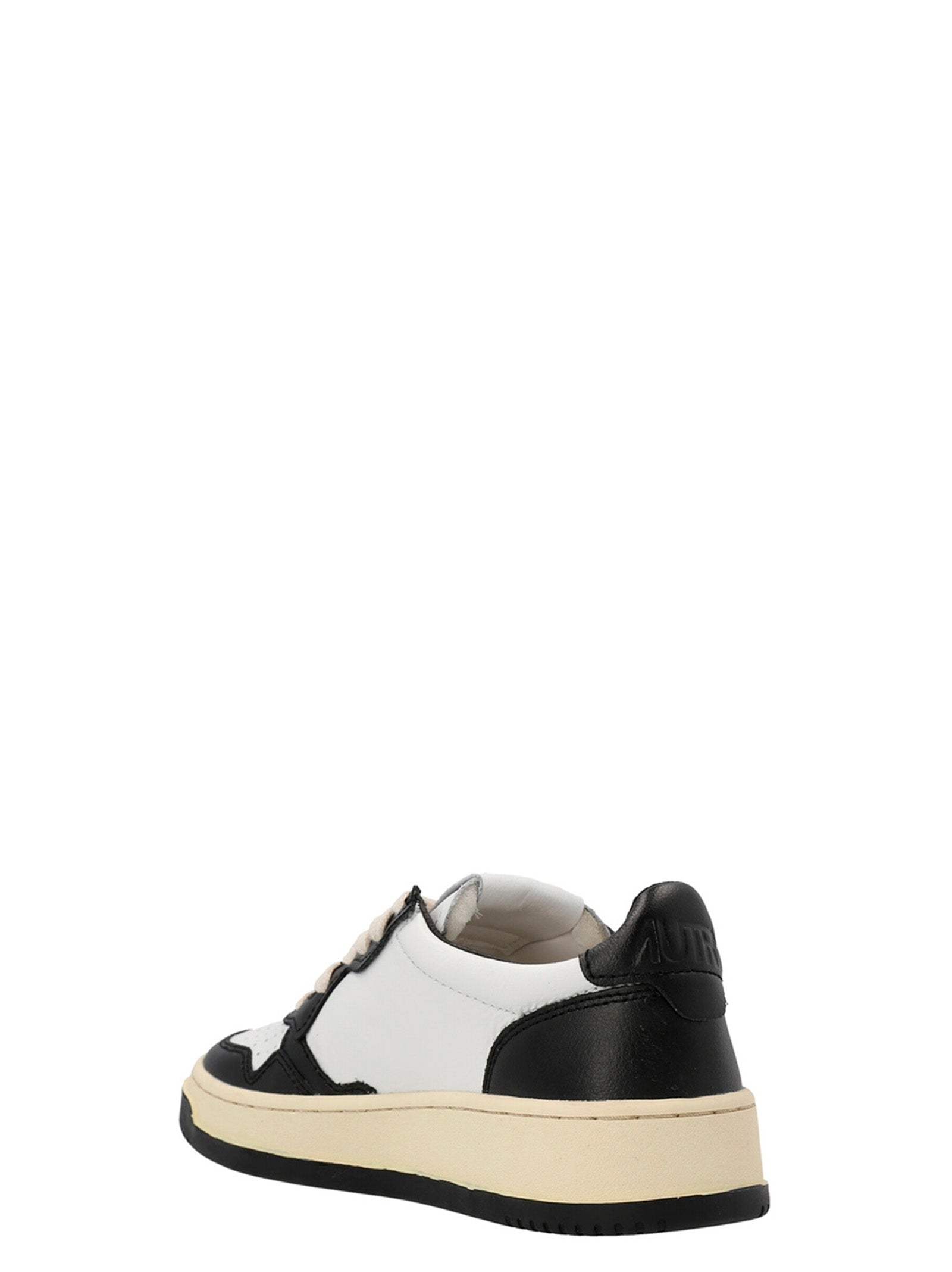 Autry Bicolor Cowhide Low Top Sneakers Curated Luxury Accessories by Orvyn