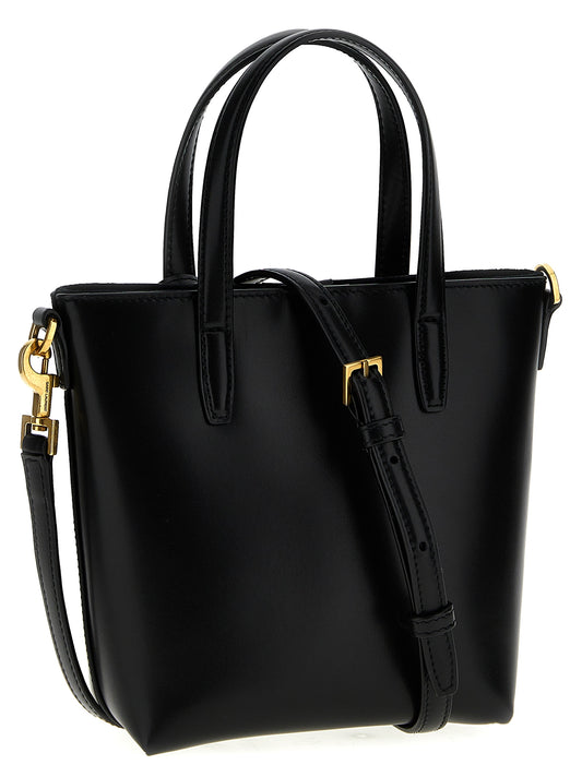 Saint Laurent Black Calfskin Tote Bag Curated Luxury Accessories by Orvyn