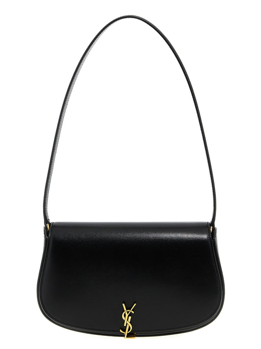 Saint Laurent Black 'Voltaire Mini' Shoulder Bag schwarz