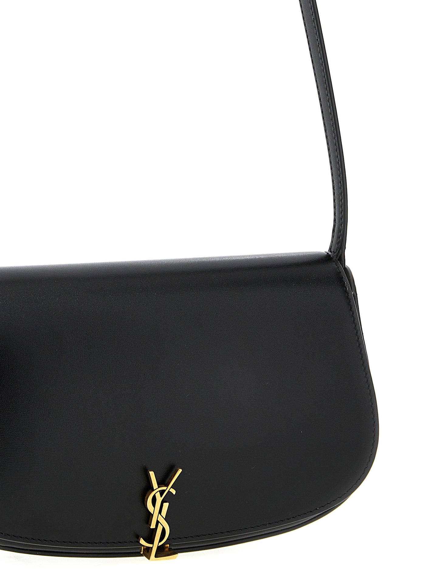 Saint Laurent Black 'Voltaire Mini' Shoulder Bag schwarz