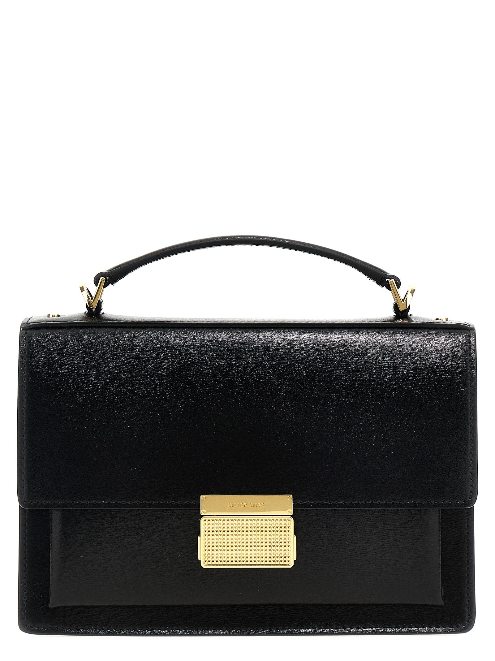 Golden Goose Black Cowhide Handbag Curated Luxury Accessories by Orvyn