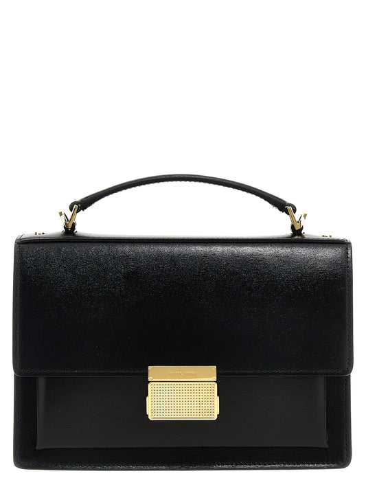 Golden Goose Black Cowhide Handbag Curated Luxury Accessories by Orvyn