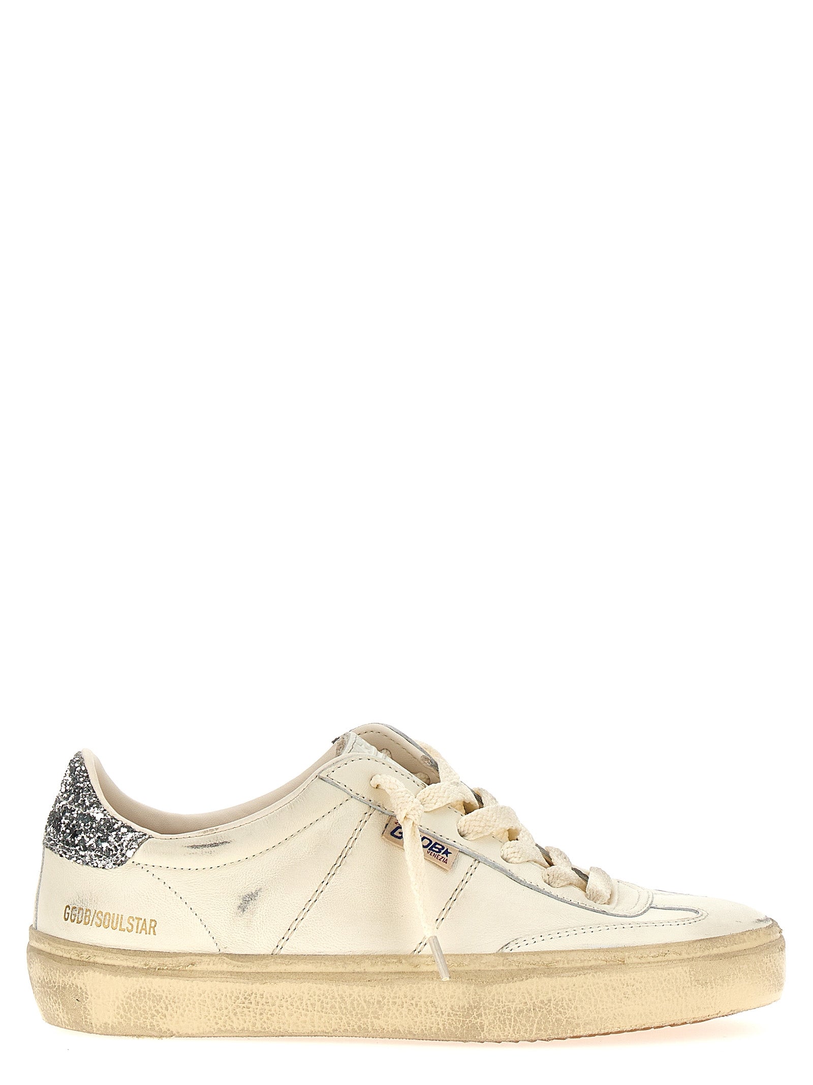 Golden Goose White Lamb Leather Low Top Sneakers Curated Luxury Accessories by Orvyn