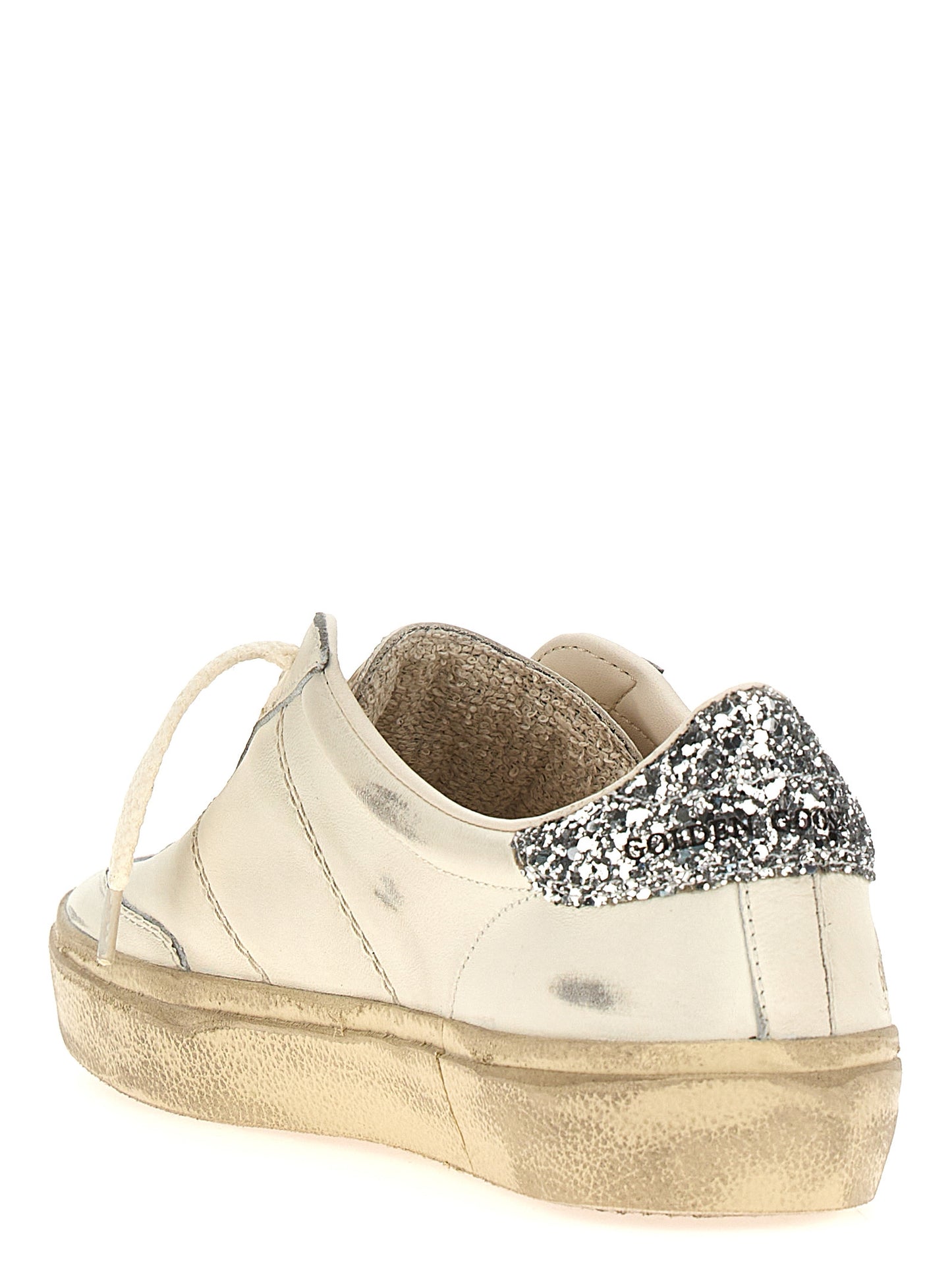 Golden Goose White Lamb Leather Low Top Sneakers Curated Luxury Accessories by Orvyn