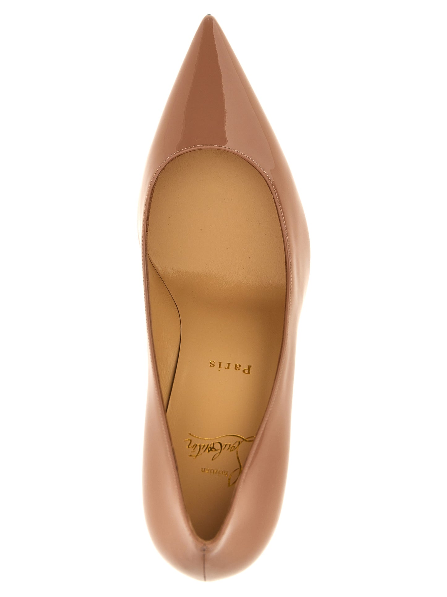Christian Louboutin Beige 'Kate' Pumps