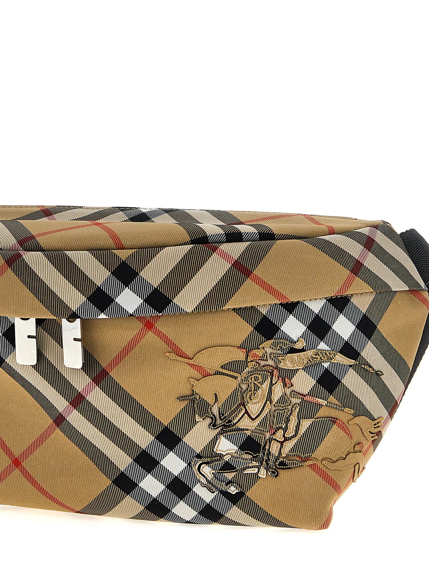 Burberry Beige Polyester Crossbody Bag Curated Luxury Accessories by Orvyn