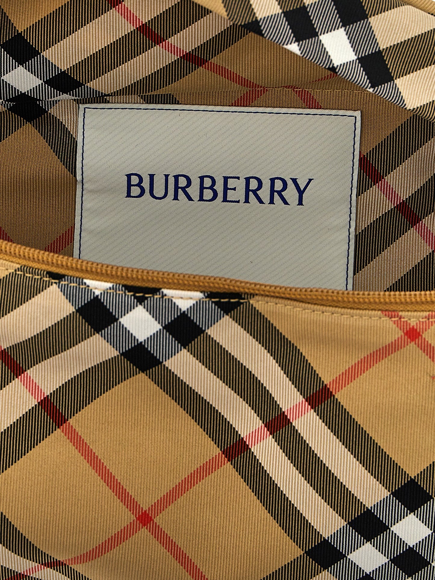 Burberry Beige Polyester Crossbody Bag Curated Luxury Accessories by Orvyn