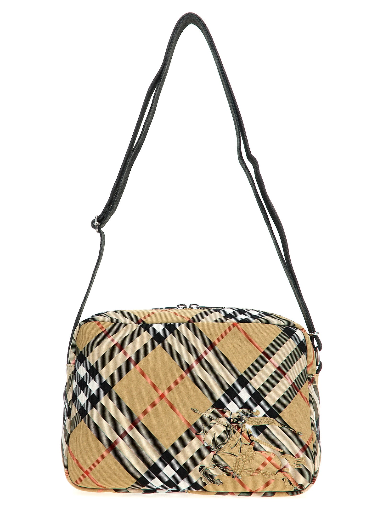 Burberry Beige Polyester Crossbody Bag Curated Luxury Accessories by Orvyn