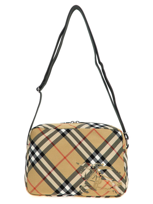 Burberry Beige Polyester Crossbody Bag Curated Luxury Accessories by Orvyn
