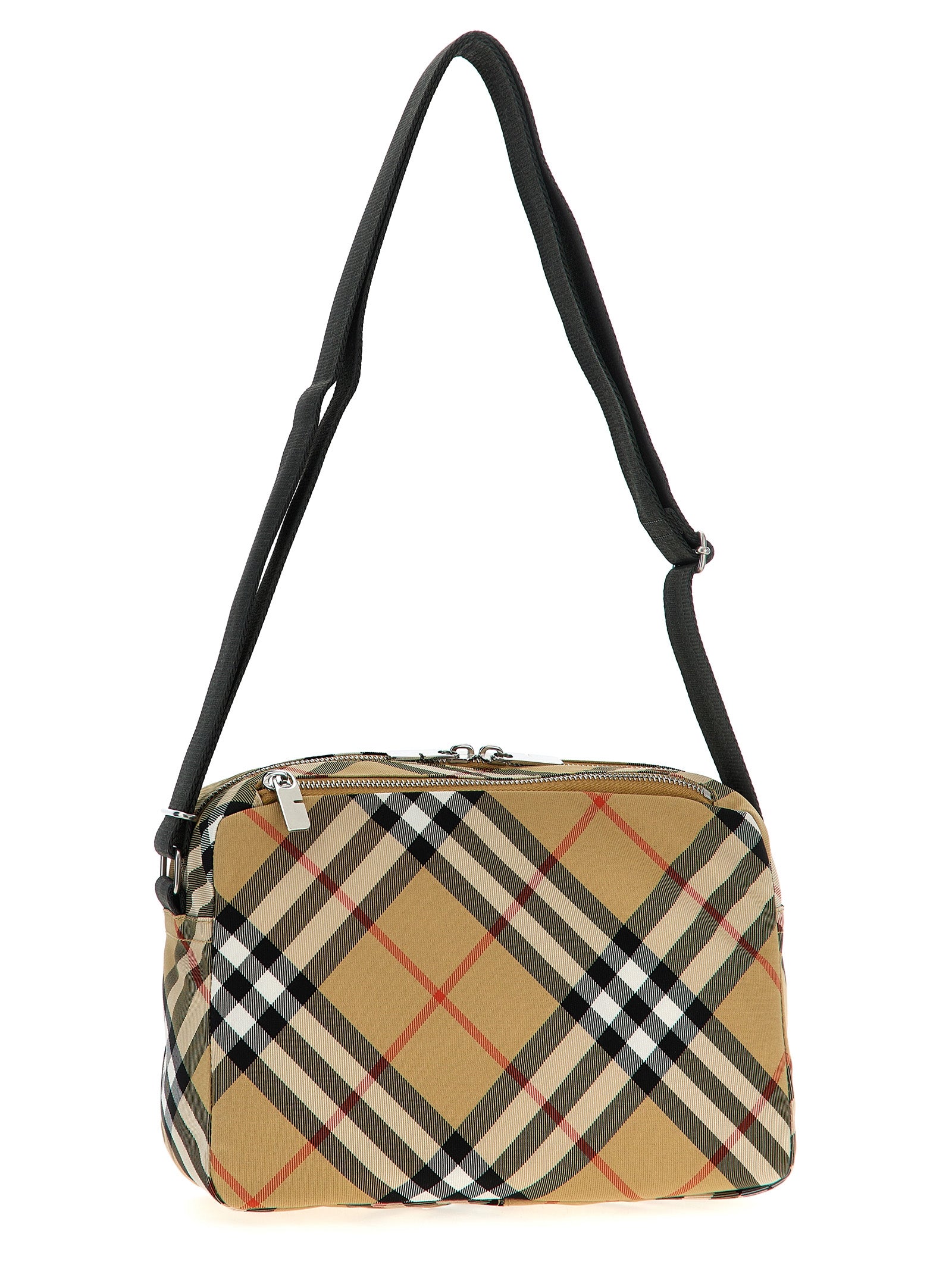 Burberry Beige Polyester Crossbody Bag Curated Luxury Accessories by Orvyn