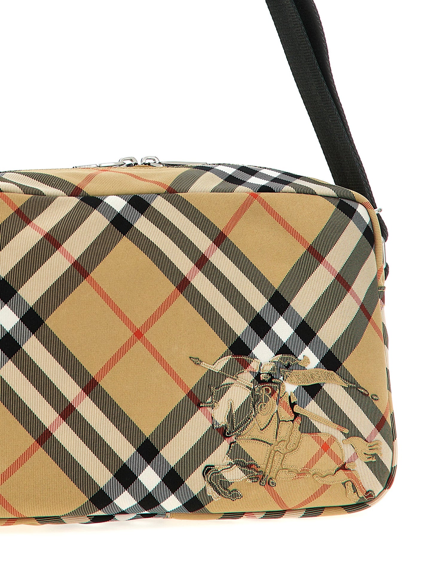Burberry Beige Polyester Crossbody Bag Curated Luxury Accessories by Orvyn