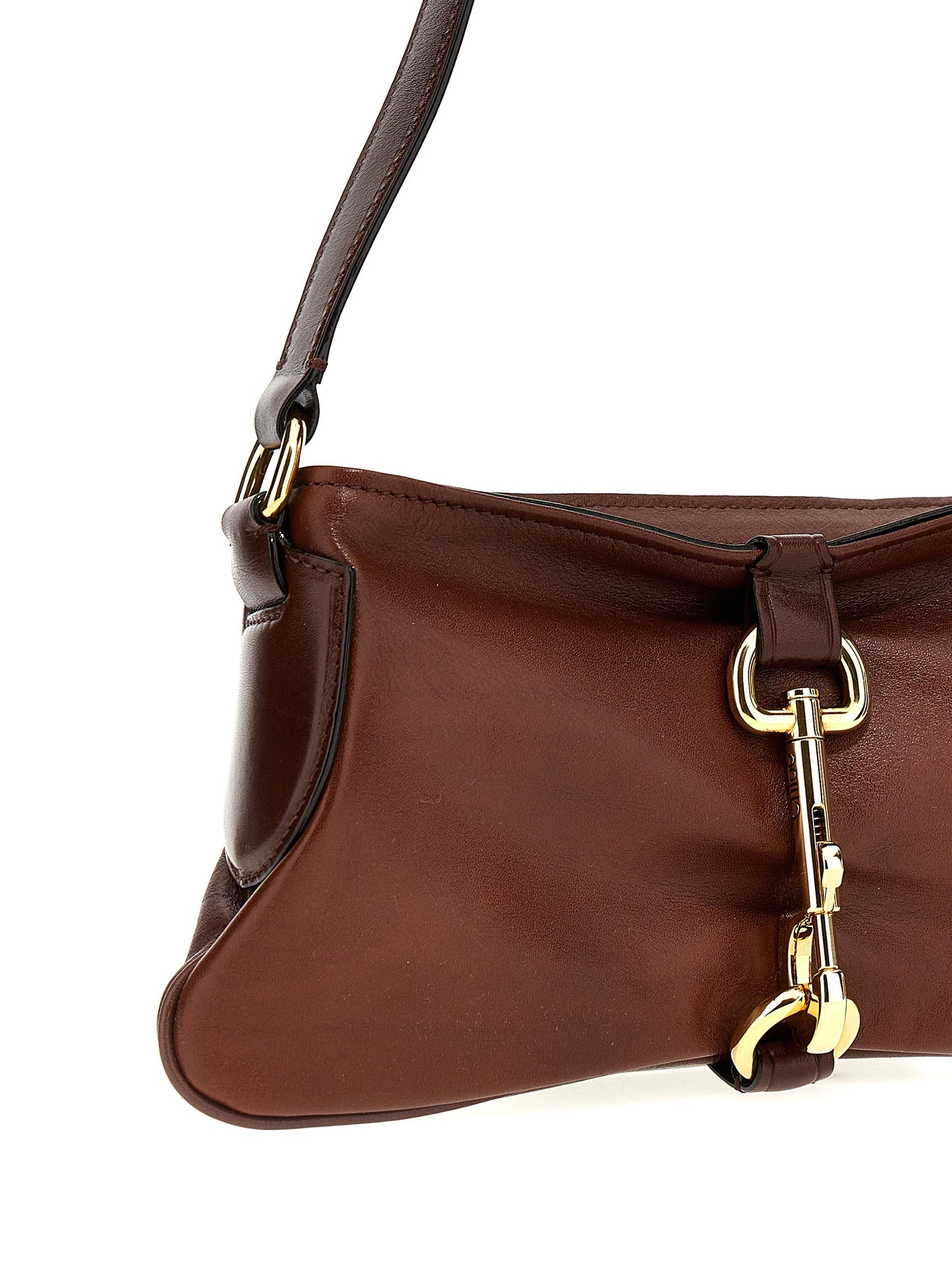 Chloé Brown Cotton Shoulder Bag Curated Luxury Accessories by Orvyn