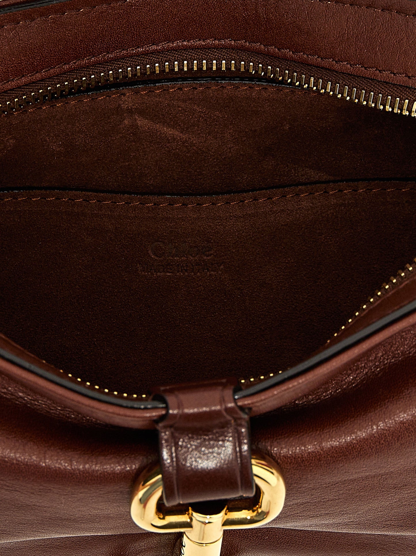 Chloé Brown Cotton Shoulder Bag Curated Luxury Accessories by Orvyn