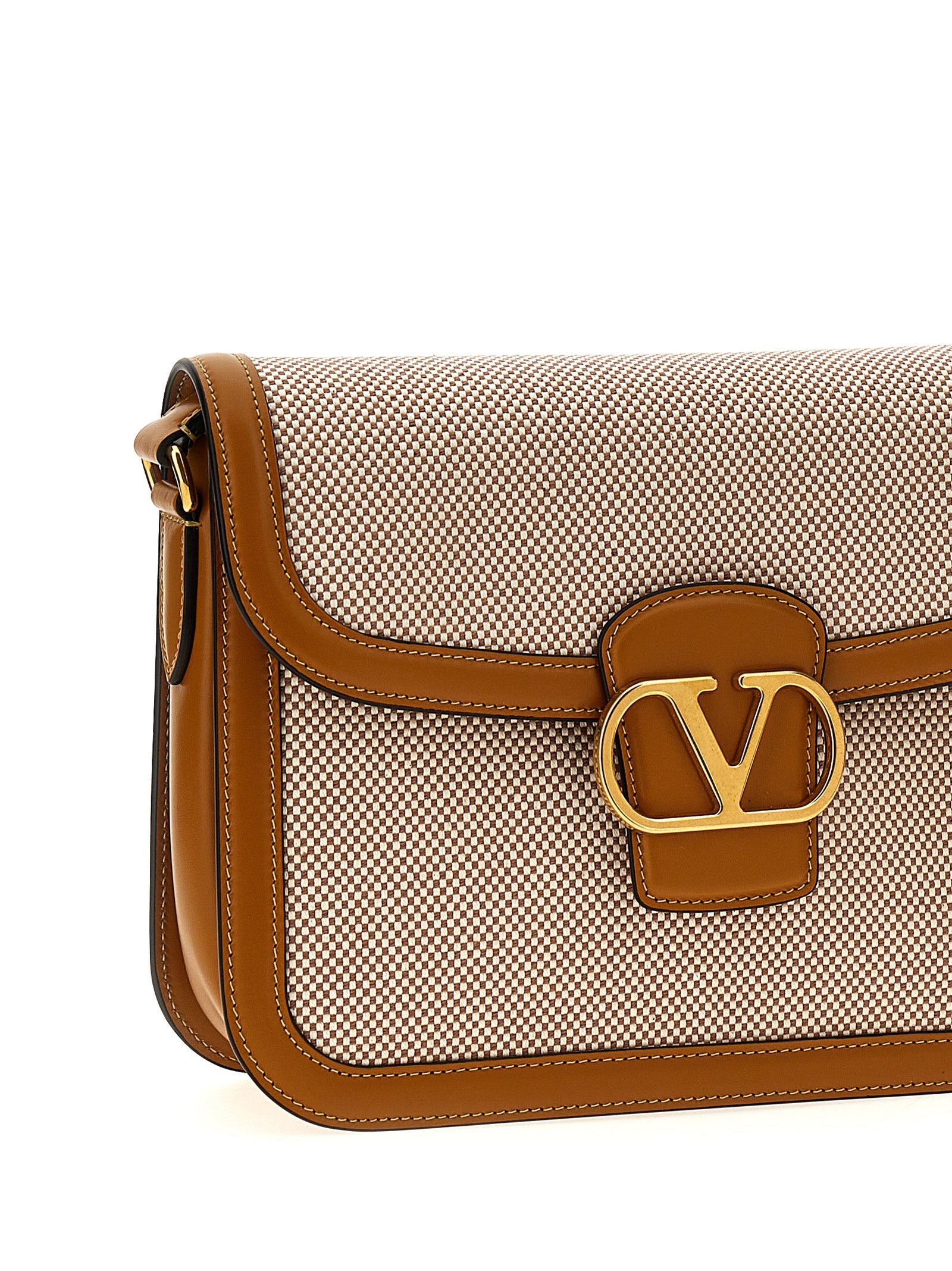 Valentino Garavani Multicolor Cotton Shoulder Bag Curated Luxury Accessories by Orvyn