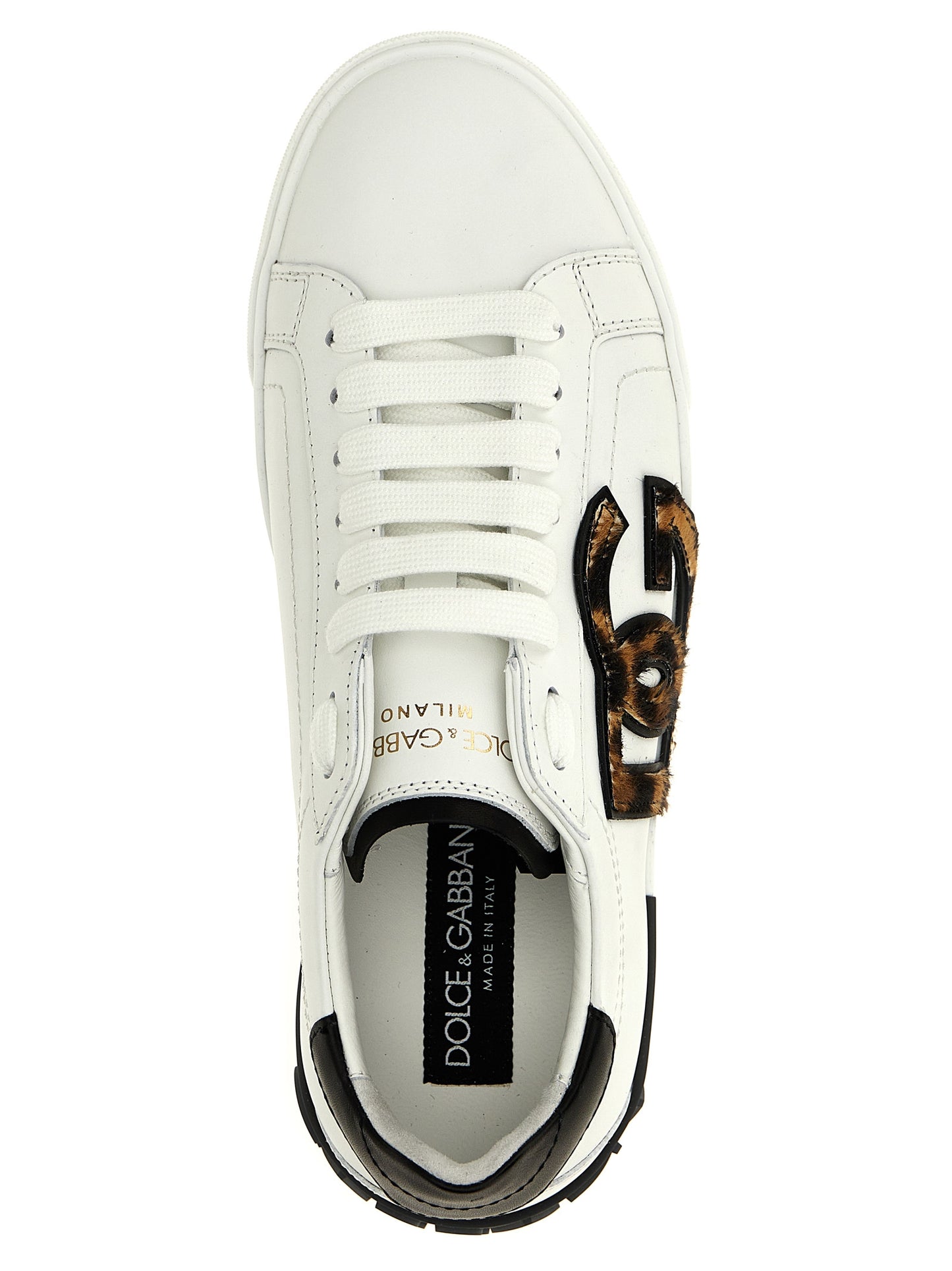 Dolce & Gabbana Multicolor Calfskin Low Top Sneakers Curated Luxury Accessories by Orvyn