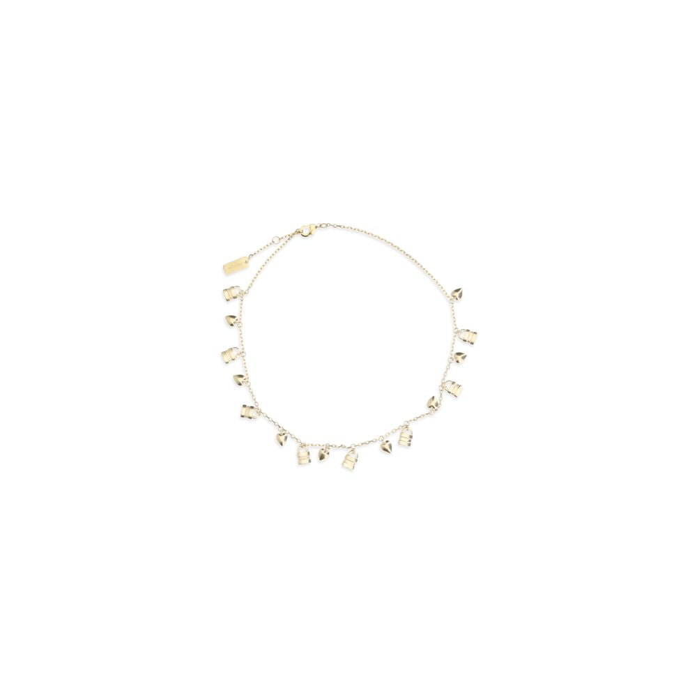 Chloé Gold Brass Necklace Curated Luxury Accessories by Orvyn