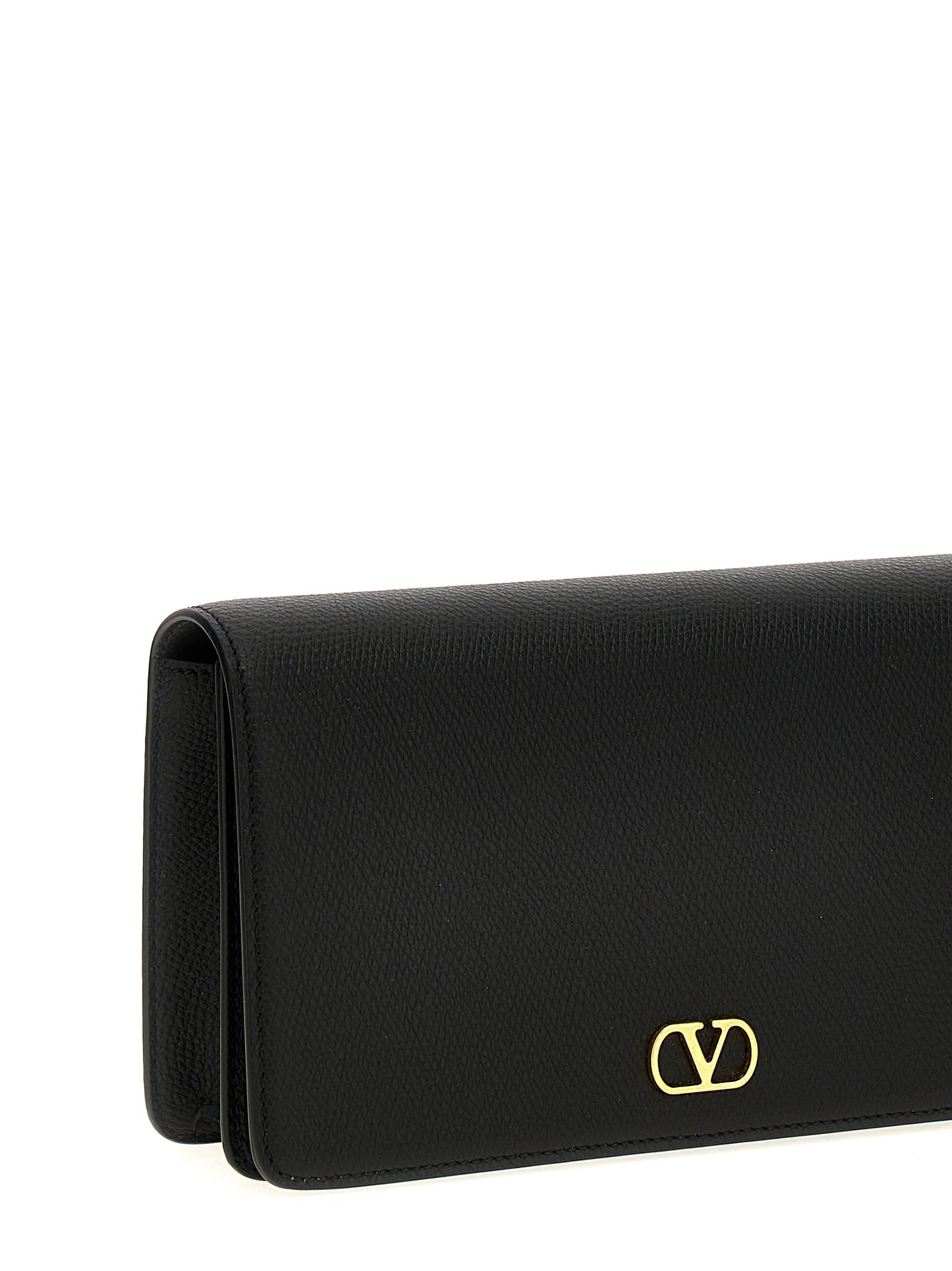 Valentino Garavani Black Calfskin Shoulder Bag Curated Luxury Accessories by Orvyn
