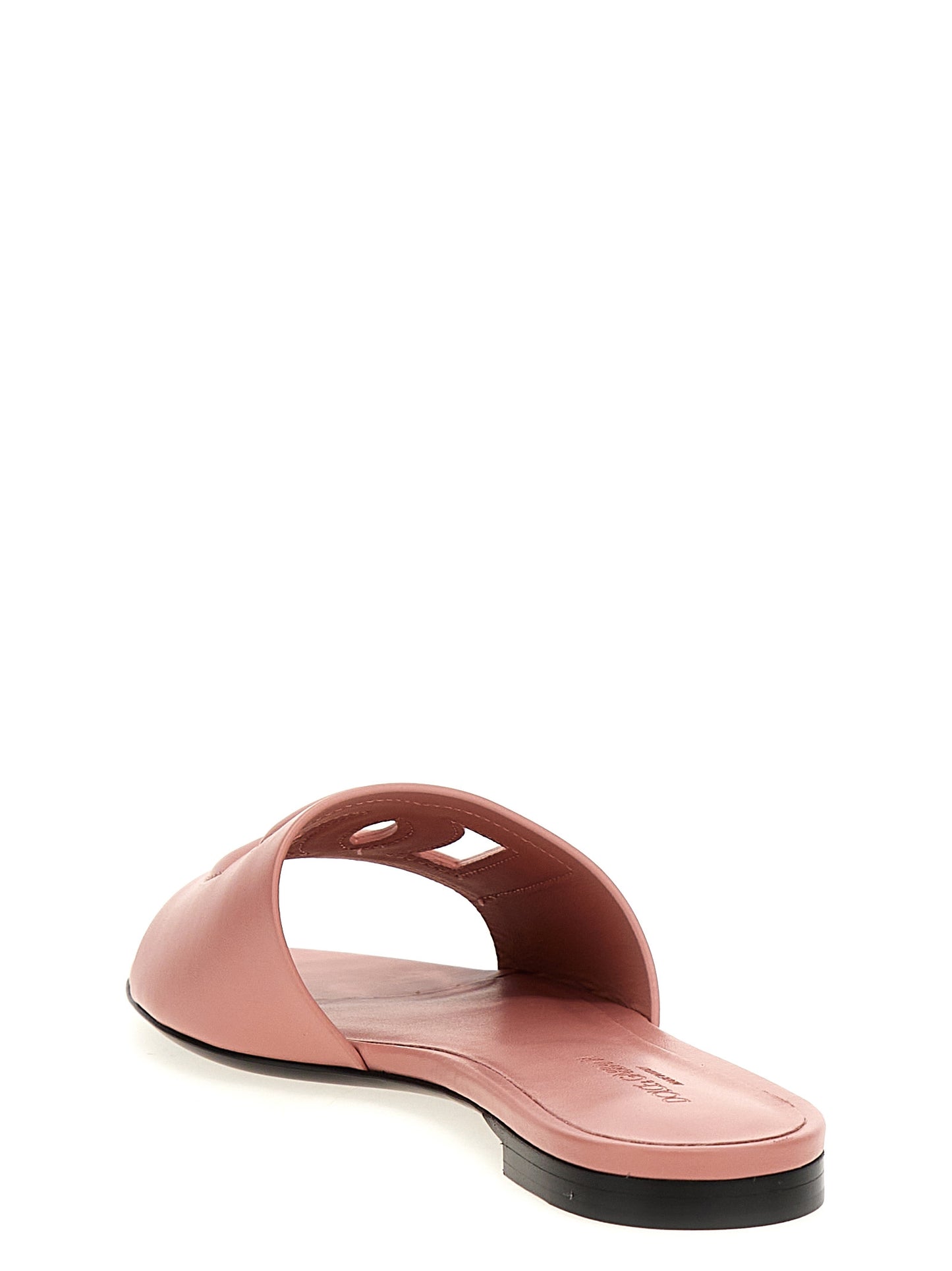 Dolce & Gabbana Multicolor Calfskin Slides Curated Luxury Accessories by Orvyn