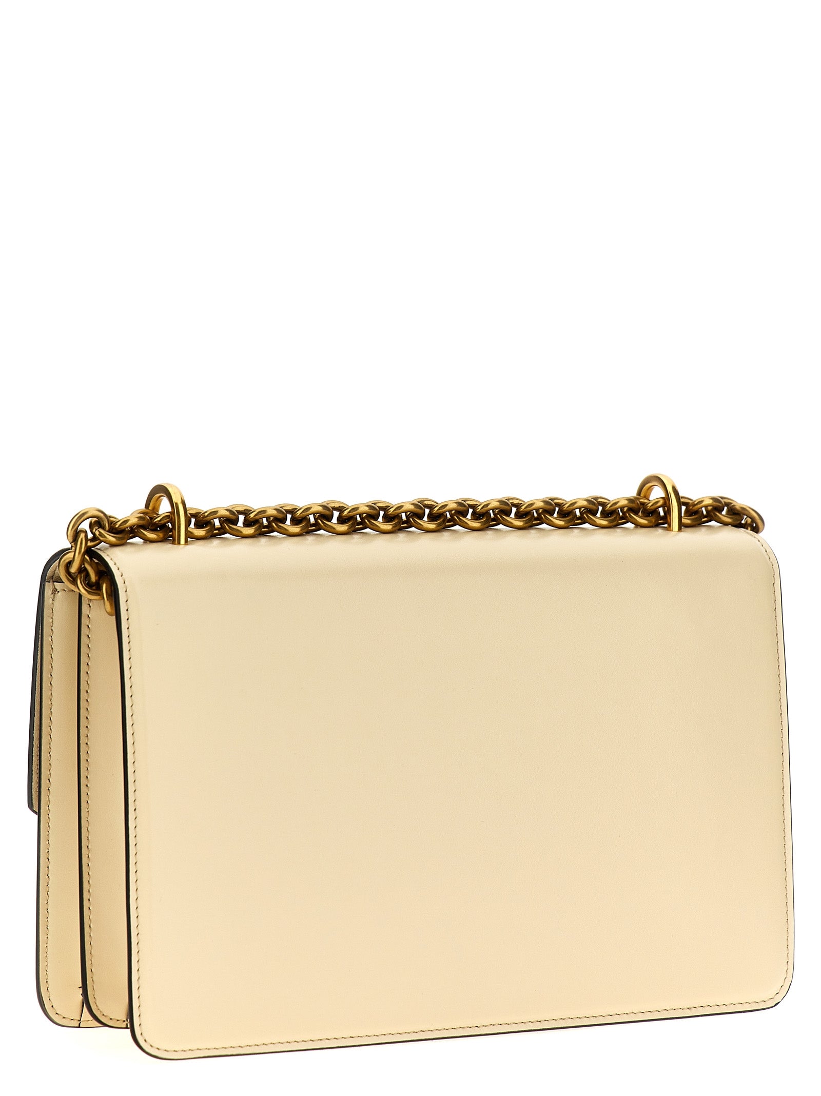 Valentino Garavani White Calfskin Shoulder Bag Curated Luxury Accessories by Orvyn